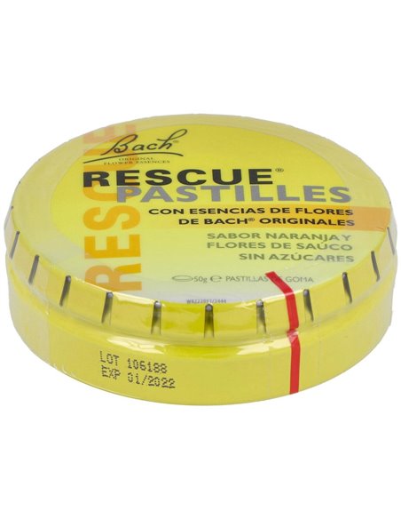 Rescue Pastillas Naranja de Bach Rescue