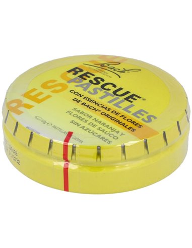 Rescue Pastillas Naranja Sauco 50Grs. Flores Bach de Flores Bach Original