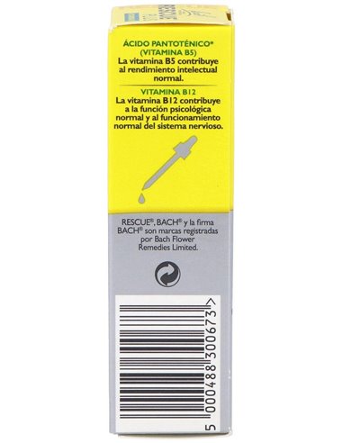 Rescue Plus Gotas Vitaminas 20Ml. Flores Bach de Flores Bach Original