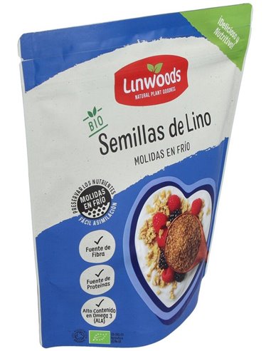Semillas de Lino Molido, Bio 425 g de Linwoods