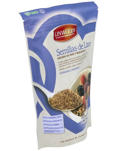 Semillas De Lino Molidas 200Gr. Bio de Linwoods