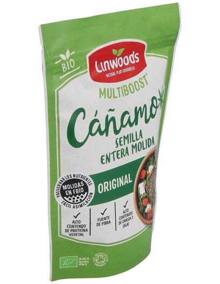 Semillas Molidas de Cáñamo Bio de Linwoods
