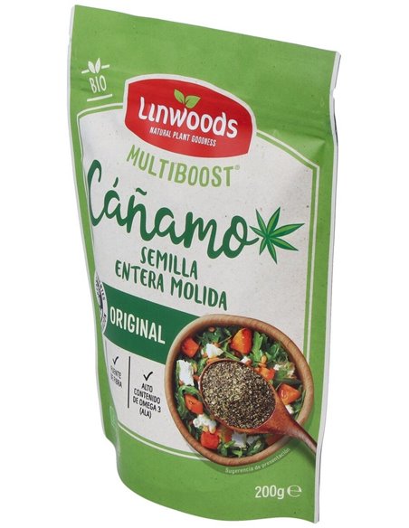 Semillas Molidas de Cáñamo Bio de Linwoods