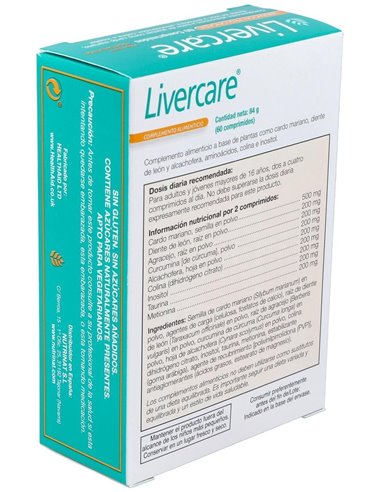 Livercare 60Comp. Health Aid de Health Aid