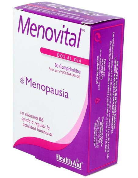 Menovital 60Cap. Health Aid de Health Aid