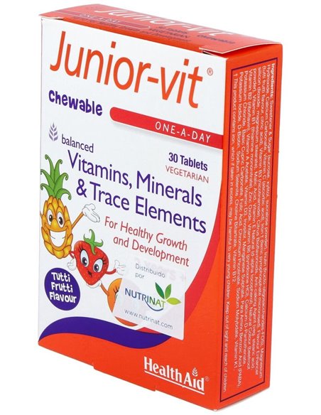Junior Vit 30Comp. Health Aid de Health Aid