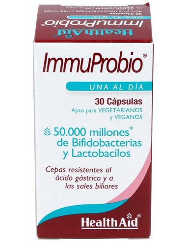 Immuprobio® (50.000 Millones) 30 Vcáps de Health Aid