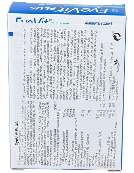 Eyevit Plus 30Cap. de Health Aid
