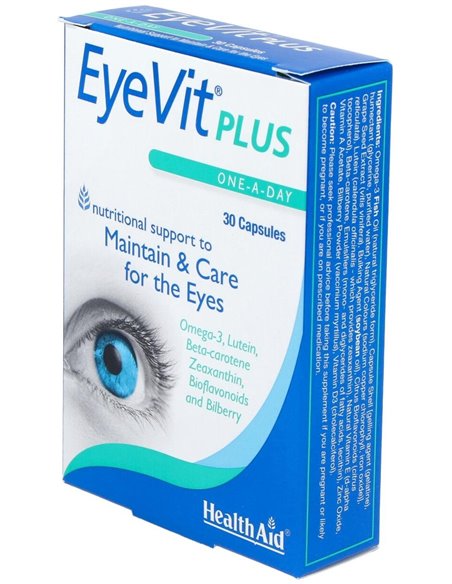 Eyevit®Plus 30 Cáps de Health Aid