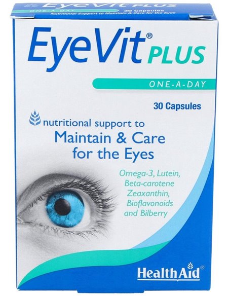 Eyevit®Plus 30 Cáps de Health Aid
