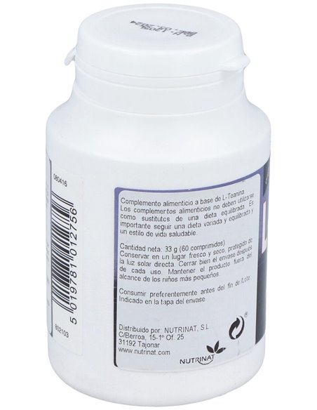 L-Teanina 200Mg. 60Comp. de Health Aid