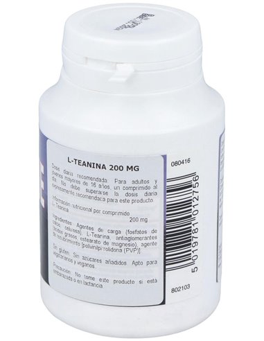 L-Teanina 200 Mg 60 Comp de Health Aid