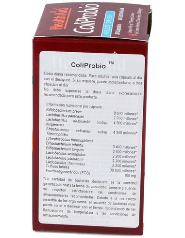 Coliprobio 30Cap. de Health Aid