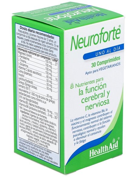 Neuroforte 30Comp. de Health Aid