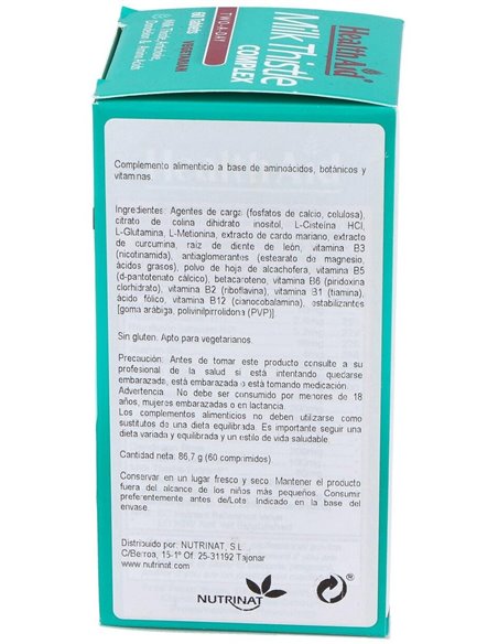 Cardo Mariano Complex 60 Comp de Health Aid