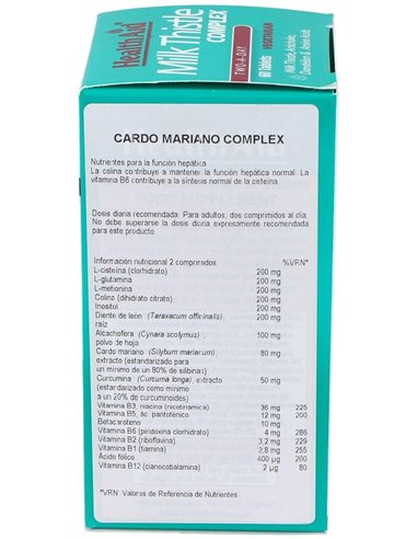 Cardo Mariano Complex 60Comp. de Health Aid