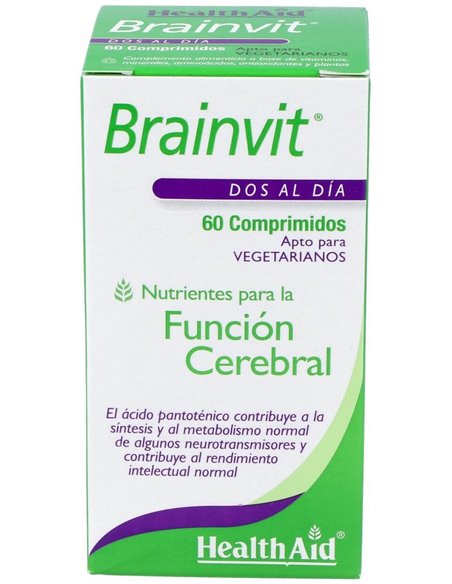Brainvit® 60 Comp de Health Aid