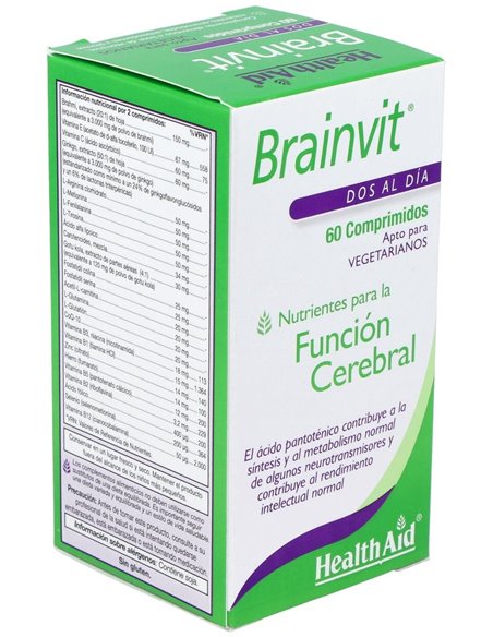 Brainvit® 60 Comp de Health Aid