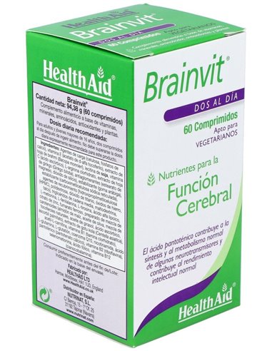 Brain-Vit 60Comp. de Health Aid