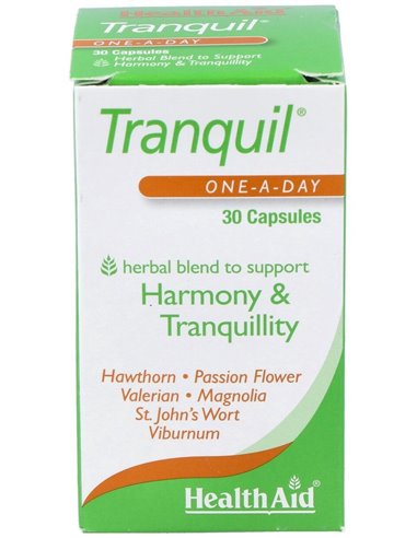 Tranquil 30Cap. Health Aid de Health Aid