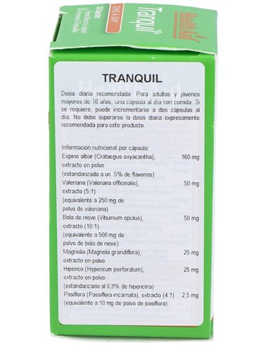 Tranquil® 30 Cáps de Health Aid