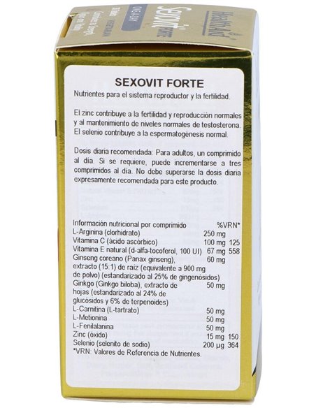 Sex-O-Vit Forte 30Comp. Health Aid de Health Aid