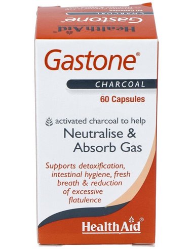 Gastone (Carbon Puro) 260Mg. 60Cap. Health Aid de Health Aid