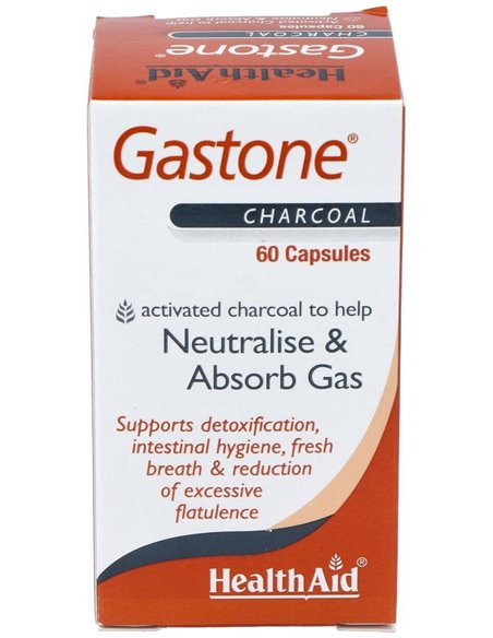 Gastone (Carbon Puro) 260Mg. 60Cap. Health Aid de Health Aid