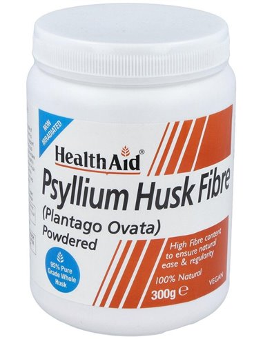 Fibra De Cascara Psyllium 300Gr. Health Aid de Health Aid