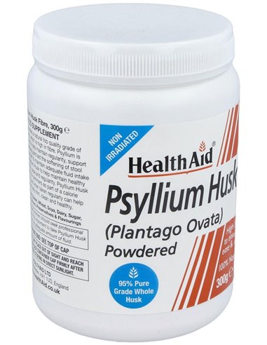 Fibra De Cascara Psyllium 300Gr. Health Aid de Health Aid