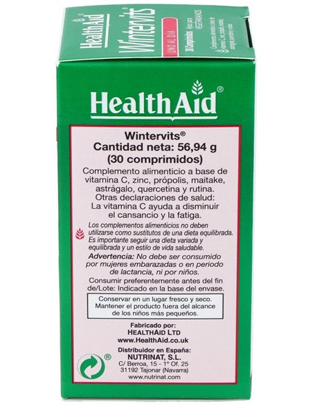 Wintervits 30Comp. Health Aid de Health Aid