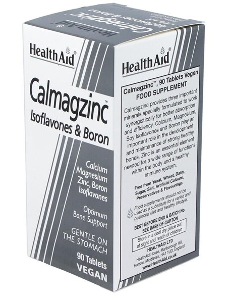 Calmagzinc 90 Comp de Health Aid
