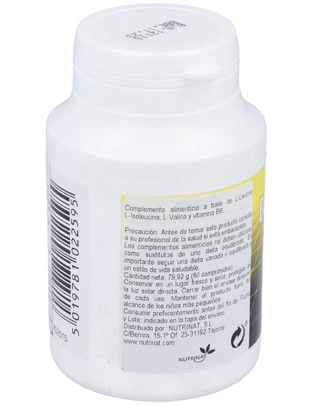 Bcaa (Aminoácidos Ramificados)  60 Comp de Health Aid