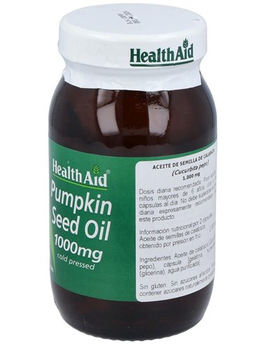 Aceite De Semilla De Calabaza 1.000 Mg 60 Cáps de Health Aid