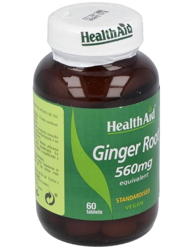 Jengibre (Ginger Root) Raiz 60Comp. Health Aid de Health Aid