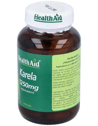 Melón Amargo (Momordica Charantia) 1.250 Mg 60 Comp de Health Aid