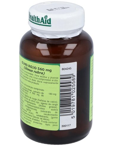 Olmo Rojo (Ulmus Fulva) 560 Mg 60 Comp de Health Aid