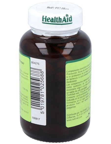 Curcuma Raiz (Turmeric) 60Comp. Health Aid de Health Aid