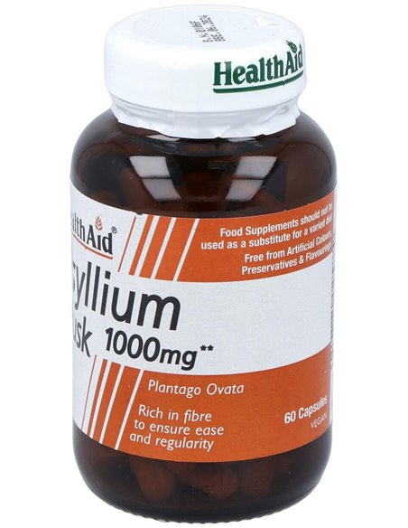 Fibra De Cascara Psyllium 60Comp. Health Aid de Health Aid