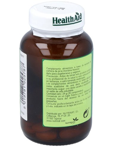 Pycnogenol 30Mg. 30Comp. Health Aid de Health Aid
