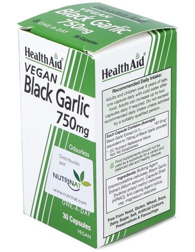 Ajo Negro (Rico En S-Alilcisteina) 30Vcap. Health de Health Aid