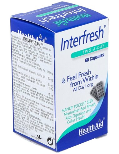 Interfresh 60 Cáps de Health Aid