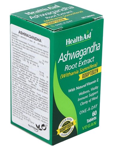 Ashwagandha (Withania Somnifera) 60 Comp de Health Aid