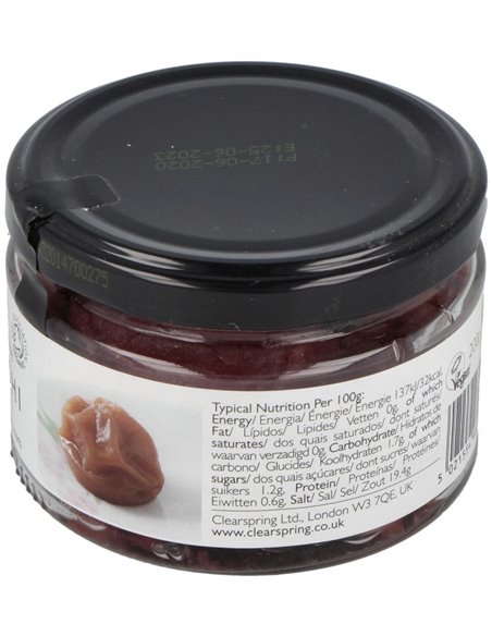 Umeboshi Ciruela 200G de Clearspring