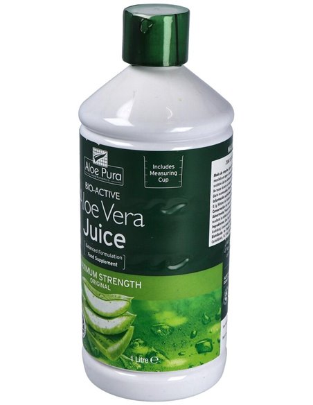 Aloe Pura Zumo Aloe Vera Potencia Maxima 1Litro de Madal Bal