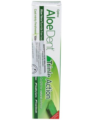 Dentífrico Aloe Triple Acción Sin Fluor 100 ml  de Madal Bal
