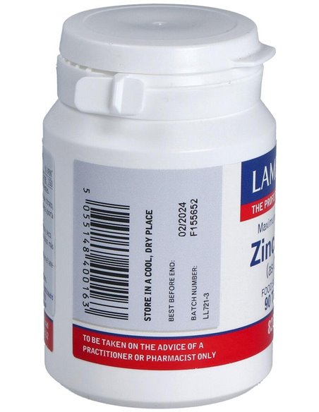 Zinc 15 mg (Como citrato) de Lamberts