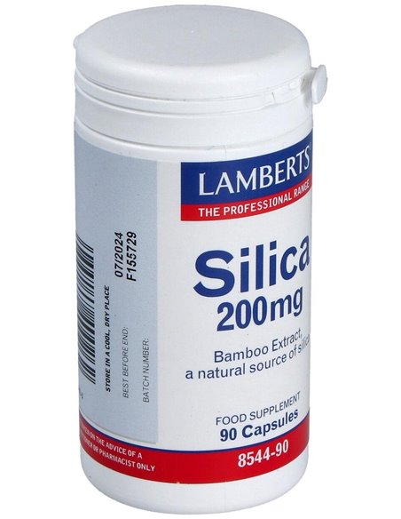 Silicio 200 mg 90 Caps. de Lamberts