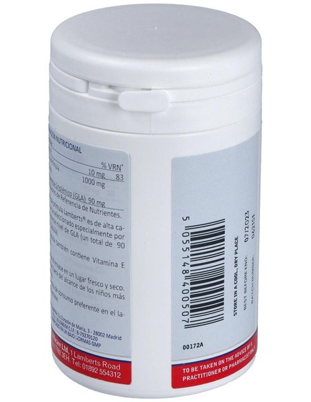 Aceite de Prímula 1000 mg 90 Caps. de Lamberts