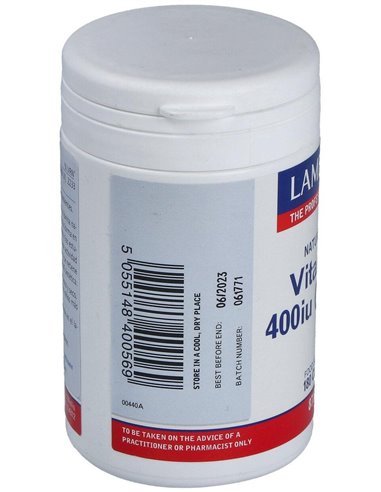 Vitamina E Natural 400 UI de Lamberts